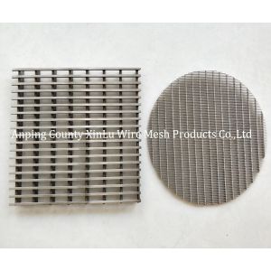 China Customizable Wire Wrapped Sceen Panel 0.4-3m Width 1m Length 3.0x10mm Support Wire on sale