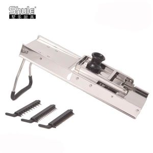 Buy cheap Manual 304 Stainless Steel Mandoline Slicer 40*14*8cm Sustainable from wholesalers