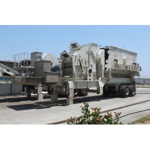 Height 4890mm Andesite Feed 1520mm Compact Mobile Crusher