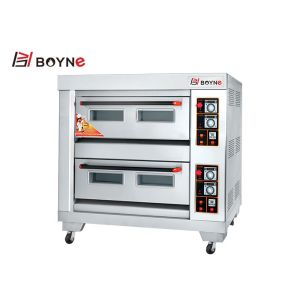 Buy cheap Stainless Steel Deck Oven 220v / 380v Two Deck Two Trays for Hotel from wholesalers
