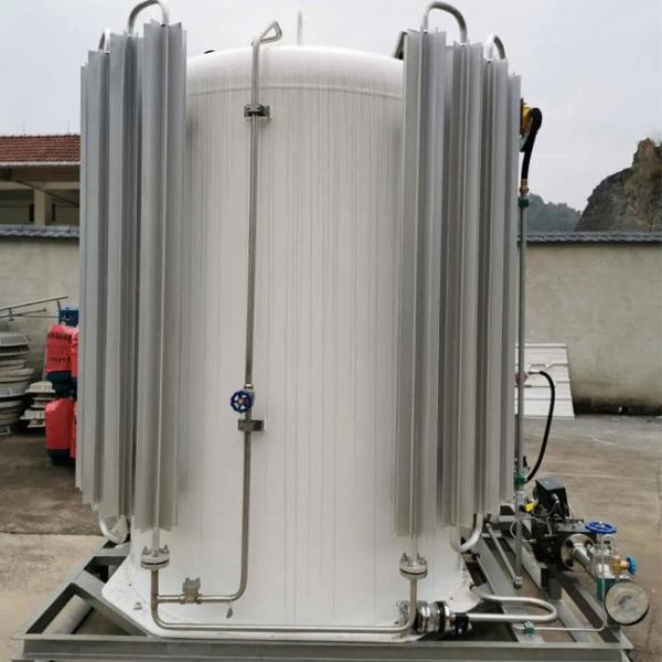 Buy cheap 7.5m3 3000l Microbulk Nitrogen 5000l Liquid Cryogenic from wholesalers