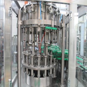 Carbonated Beer Filling Machine 15000BPH Automatic Liquid Filling Line