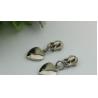 Buy cheap High grade small style bag metal accessories light gold heart shape zipper puller with slider 5# from wholesalers