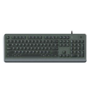 Buy cheap USB Plastic Keyboard With Fingerprint Reader Function Keys Multimedia Keys And Numeric Keys from wholesalers