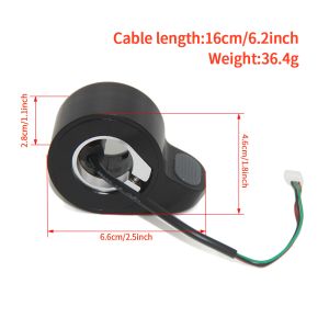 Buy cheap Original Long Throttle Accelerator for Xiaomi MI3 Lite Electric Scooter Parts and Accessories from wholesalers