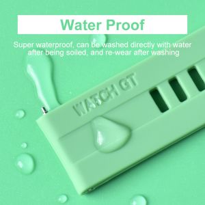 Buy cheap 20mm Environmentally Friendly Silicone Watch Strap Quick Release Design from wholesalers