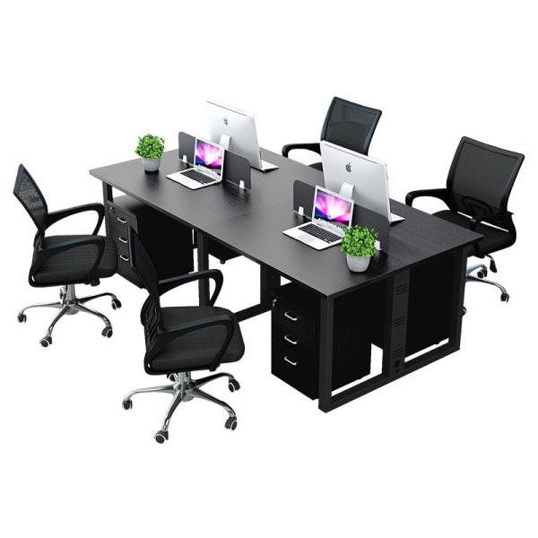 Buy cheap Metal Legs Modern Multi-Person Desk Set for Customer Required Office Organization from wholesalers