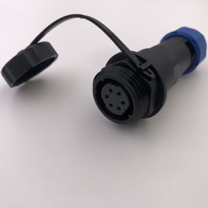 Buy cheap Female Circular Waterproof Connector M16 6 Mounting With Cables from wholesalers