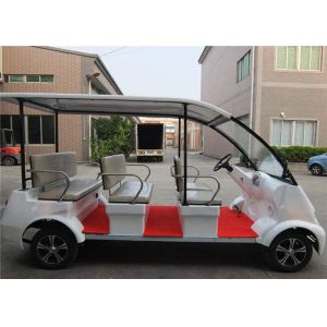 Buy cheap 4kW Electric Sightseeing Car With 8 / 11 / 14 Seats Max Speed 30km Energy Saving from wholesalers