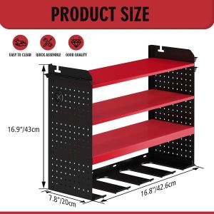 Buy cheap Garage Organization Simplified with 4 Drill Slots Wall Mounted Power Tool Organizer from wholesalers