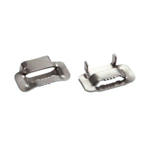 Buy cheap Ear Lock SS201 Stainless Steel Banding Clips 3/4" For Pipe from wholesalers