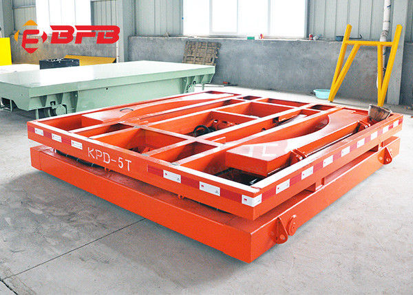Roller Transfer Heavy Duty Transport Trolley 20T With Lifting System