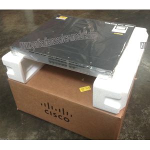 Cisco Ethernet Network Switch WS-C3750X-24T-L 24 Ports Fiber Optic Ethernet