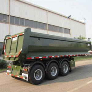 Buy cheap 30ton sand transport U shape tipper trailer with 3 axles from wholesalers