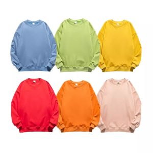 Regular Sleeve Graphic Crewneck Sweatshirt Customized Size Plain Dyed