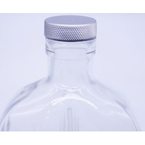 Buy cheap 1750ml Aviation Engraved Gin Bottle Alunimum Screw Cap SGS FDA from wholesalers