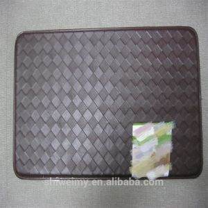 Buy cheap Plaid surface PU with NBR anti-fatigue kitchen feet mat from wholesalers