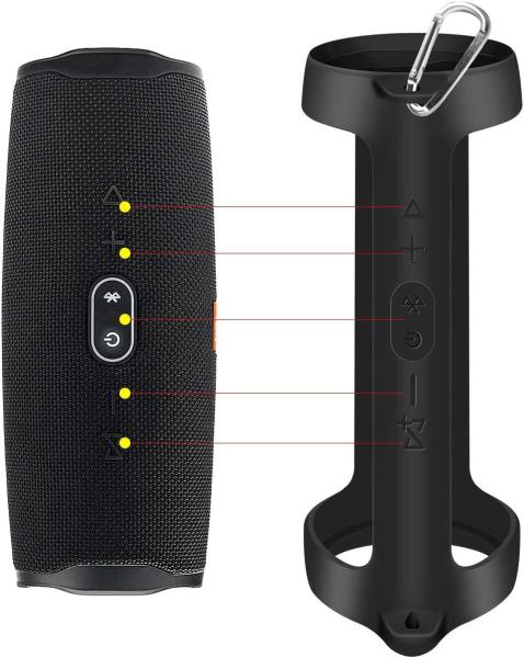 Quality Customize Versio JBL Bluetooth Speaker Carrying Silicone Bag Speaker Drop Proof Silicone Protective Cover When Going Out for sale