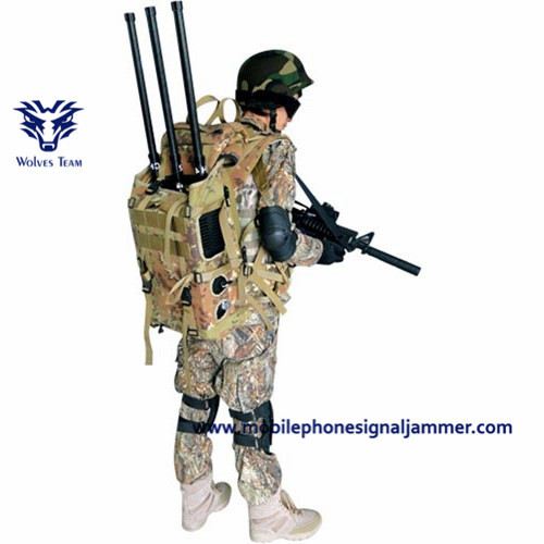 Buy cheap Durable Mobile Signal Jammer Device , Manpack Jammer Manually Switch Control from wholesalers