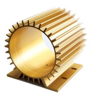 Buy cheap Oxidation Aluminum Heatsink Extrusion Profiles With CNC Machining from wholesalers
