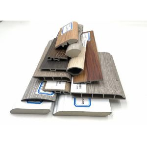 Buy cheap Anti Scratch Plastic Skirting Board Stair Nose Moulding Moisture Proof from wholesalers