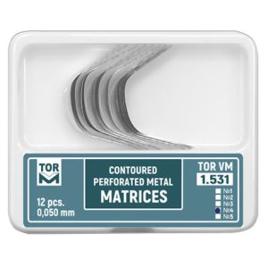 Buy cheap Dental Contoured Metal Perforated Matrices 1.531 12 pcs. Matrix Band for TOR VM/ TOP BM GB/T18830-2009 Safety Standard from wholesalers