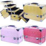 Buy cheap Multi Color Aluminium Makeup Case , Stylist Train Case Easy To Move from wholesalers