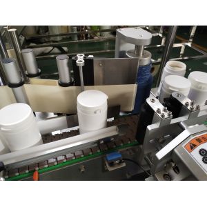 35-40bottles/Min Automatic Sticker Labeling Machine For Plastic Round Bottle