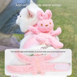 Vest Type Lead Rope And Pet Harness Leash For Small Dog Teddy Pomeranian Cat