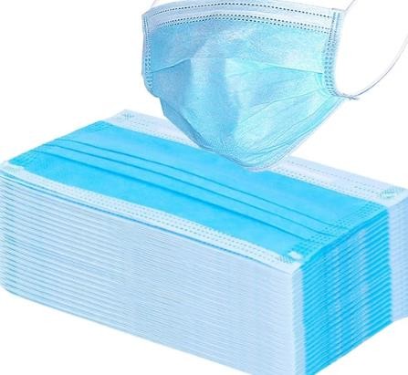 Disposable Triple Layer Surgical Mask High BFE Efficiency Easy Breathable