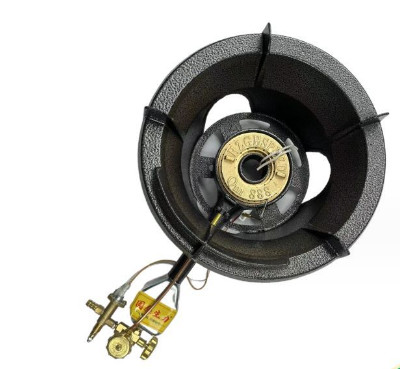 Commercial gas cooker with flame failure protection deviceLiquefied gas