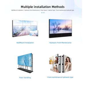 BOE LG Model Bezel 55inch Indoor Lcd Splicing Screen LCD Video Wall Display