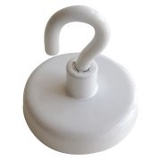 China Wholesale Round Magnetic Ceiling Hook D25mm With White Paint on sale
