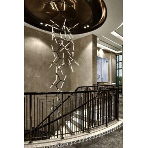 Buy cheap Stair chandelier modern simple art living room creative Studio personality tree branch chandelier(WH-NC-79) from wholesalers