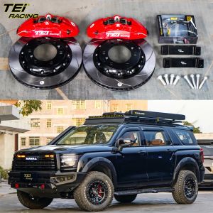 Buy cheap Front Big Brake Kit 4 Piston Caliper With 330x28mm Rotor BBK Auto Brake System For HAVAL H5 17 Inch Car Rim from wholesalers