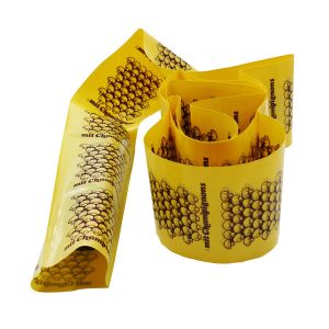 China Artificial Polyamide Plastic Sausage Casings 90mm For Smoked Sausages on sale