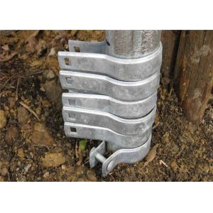 Galvanize 2 1/2" Beveled 60mm Chain Link Fence Band