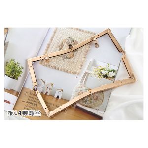 Buy cheap 22cm Glittering O Ring Closure Purse Clutch Frame For Engaged Handbag from wholesalers