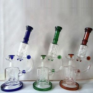 China Handmade Transparent Hookah smoking Can 13Inch Customize glass smoking tubes on sale