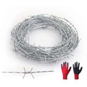 Buy cheap Anti Alkali Military Security hot dipped galvanized Barbed Wire Fencing from wholesalers
