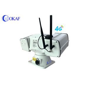 Buy cheap 4G Dual Sensor Thermal Imaging PTZ Camera Day / Night Long Range Vision from wholesalers