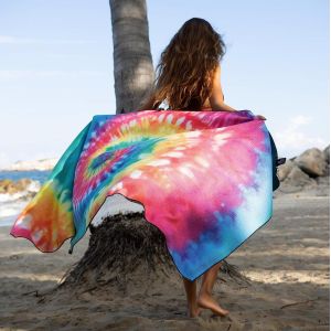 Buy cheap Microfiber Rectangular Patterned Beach Towel With Large Size And Medium Thickness from wholesalers