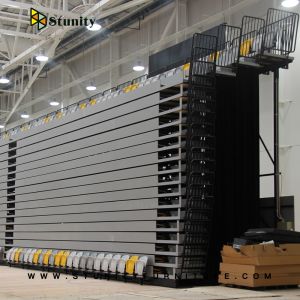 Safe Professional Custom Retractable Bleacher System