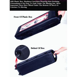 Buy cheap chromed dumbbell barbell 50kg can be adjsubtable with palstic case from wholesalers