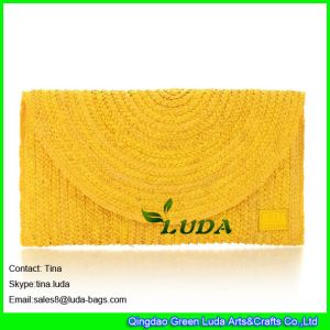Buy cheap LUDA wheat straw handbags fashion handmade straw clutch bags from wholesalers