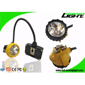 Buy cheap 6.8Ah High Power LED Headlamp 15000lux IP68 With Low Power Warning Function from wholesalers