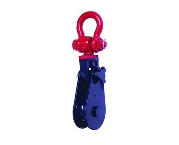 JTPB-E Type Champion Snatch Pulley shackle Type for Heavy Duty Mechanical