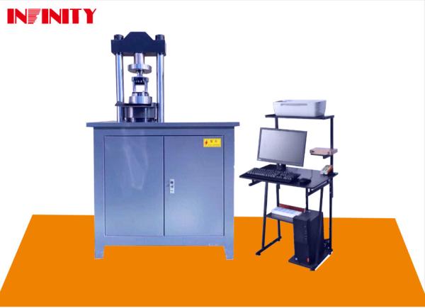 Buy cheap 370mm Maximum Spacing Concrete Components Compression Test Machine with ±1% Relative Error from wholesalers