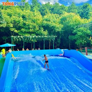 Buy cheap Customized High Capacity Surf Simulator Machine with 500kg Max Capacity and 420m³ Pool for Water Parks from wholesalers
