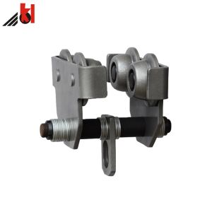 Buy cheap Material Lift Tool Gear I Beam Manual Push Plain Trolley from wholesalers